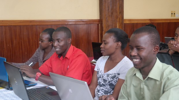 Attendees at the Nyeri Training