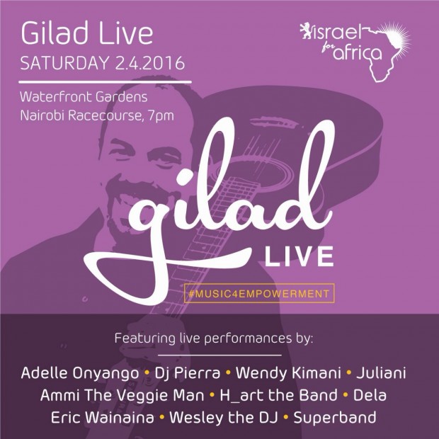 Gilad in Concert, Unajua, Wendy Kimani, Sema Milele