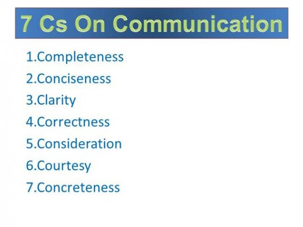 7cs of comm